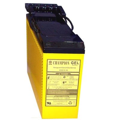 بطارية Champion Gel 12V 80AH تصميم طرف أمامي 12V125AH تصنيع بطارية Solar Gel