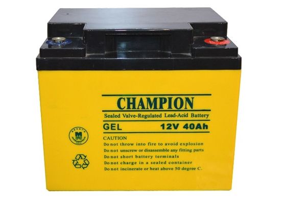بطارية الدورة العميقة الصينية 12V40AH NP40-12-G بطارية GEL الشمسية